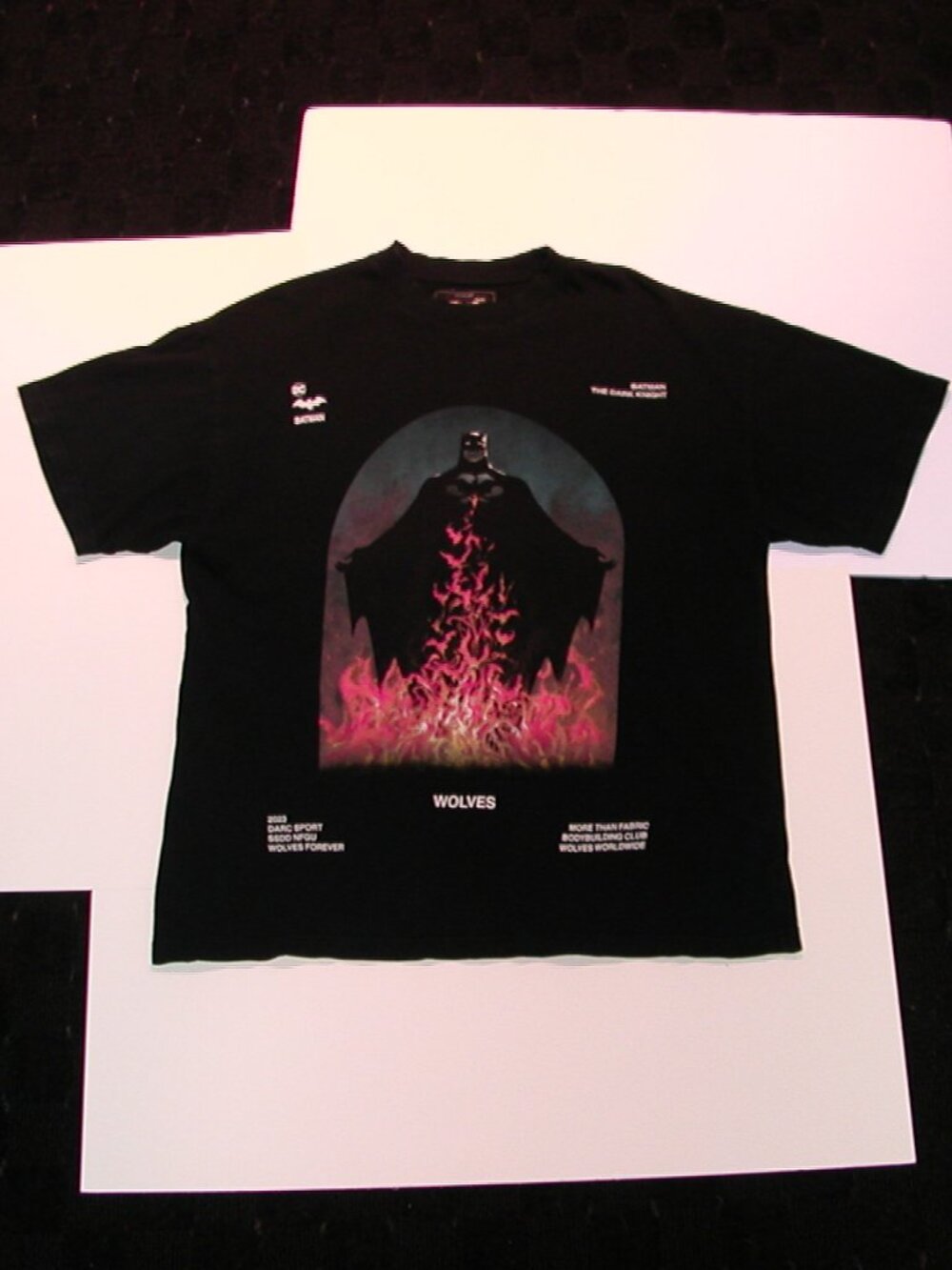 Darc Sport Batman The Dark Knight Graphic Print T-Shirt SZ M -Limited 431/1000